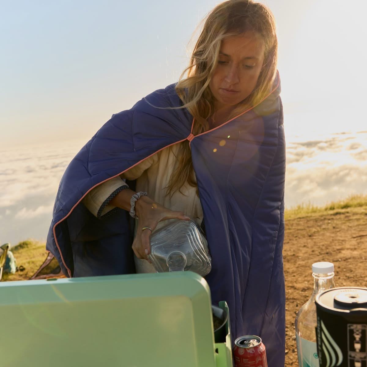 Original Puffy Blanket - Dusk Fade