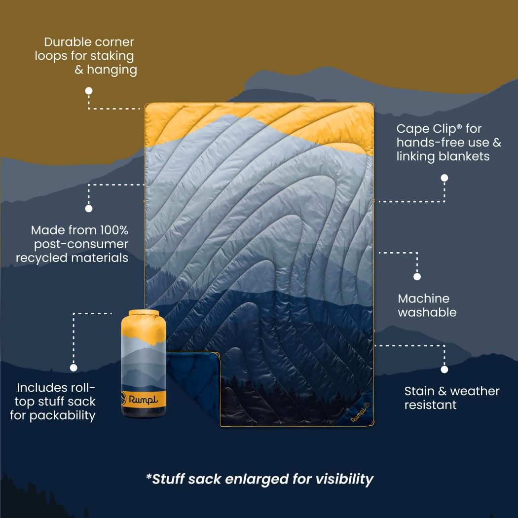 Original Puffy Blanket - Lookout Mountain Fade