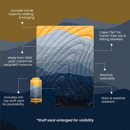 Original Puffy Blanket - Lookout Mountain Fade