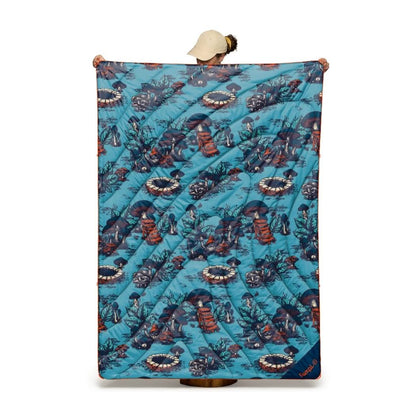 Original Puffy Blanket - Magic Mushrooms
