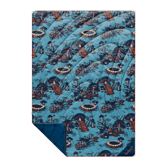 Original Puffy Blanket - Magic Mushrooms