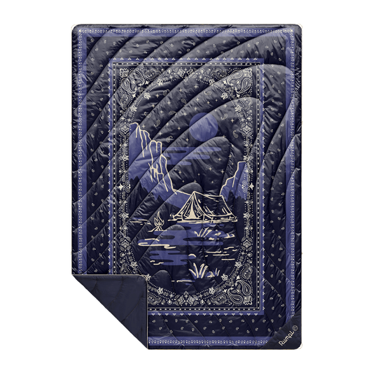 Original Puffy Blanket - Midnight Mesa Bandana