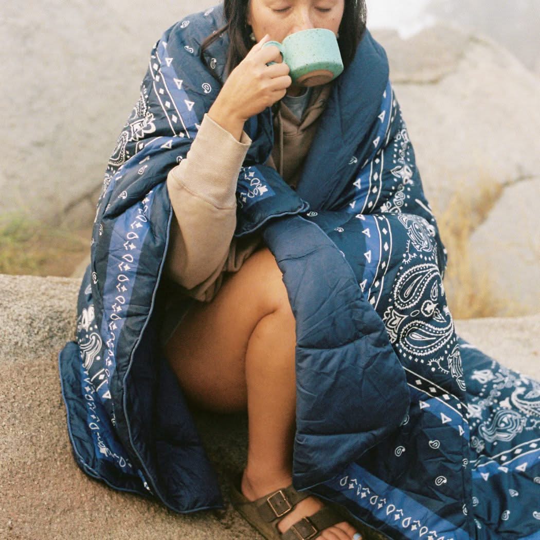 Original Puffy Blanket - Midnight Mesa Bandana
