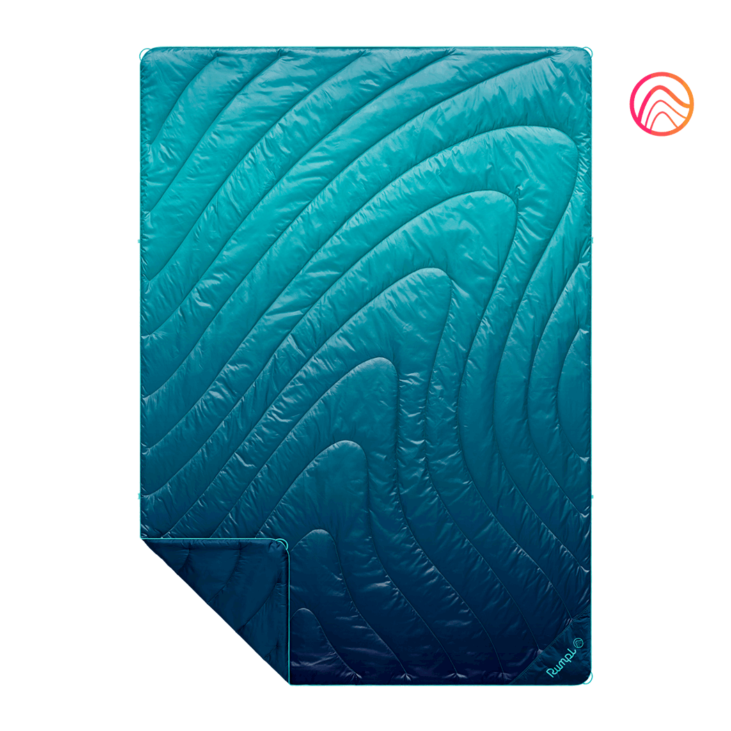 Original Puffy Blanket - Ocean Fade