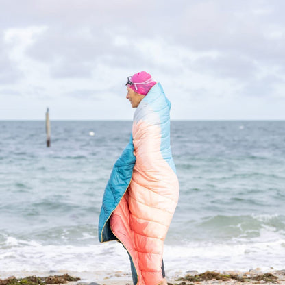 Original Puffy Blanket - Rocky Mountain Sunset Fade