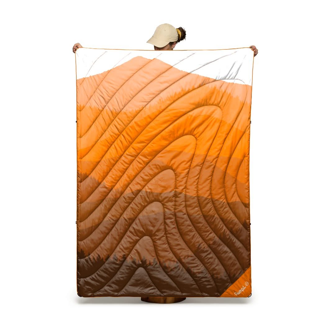 Original Puffy Blanket - Rocky Top Mountain Fade