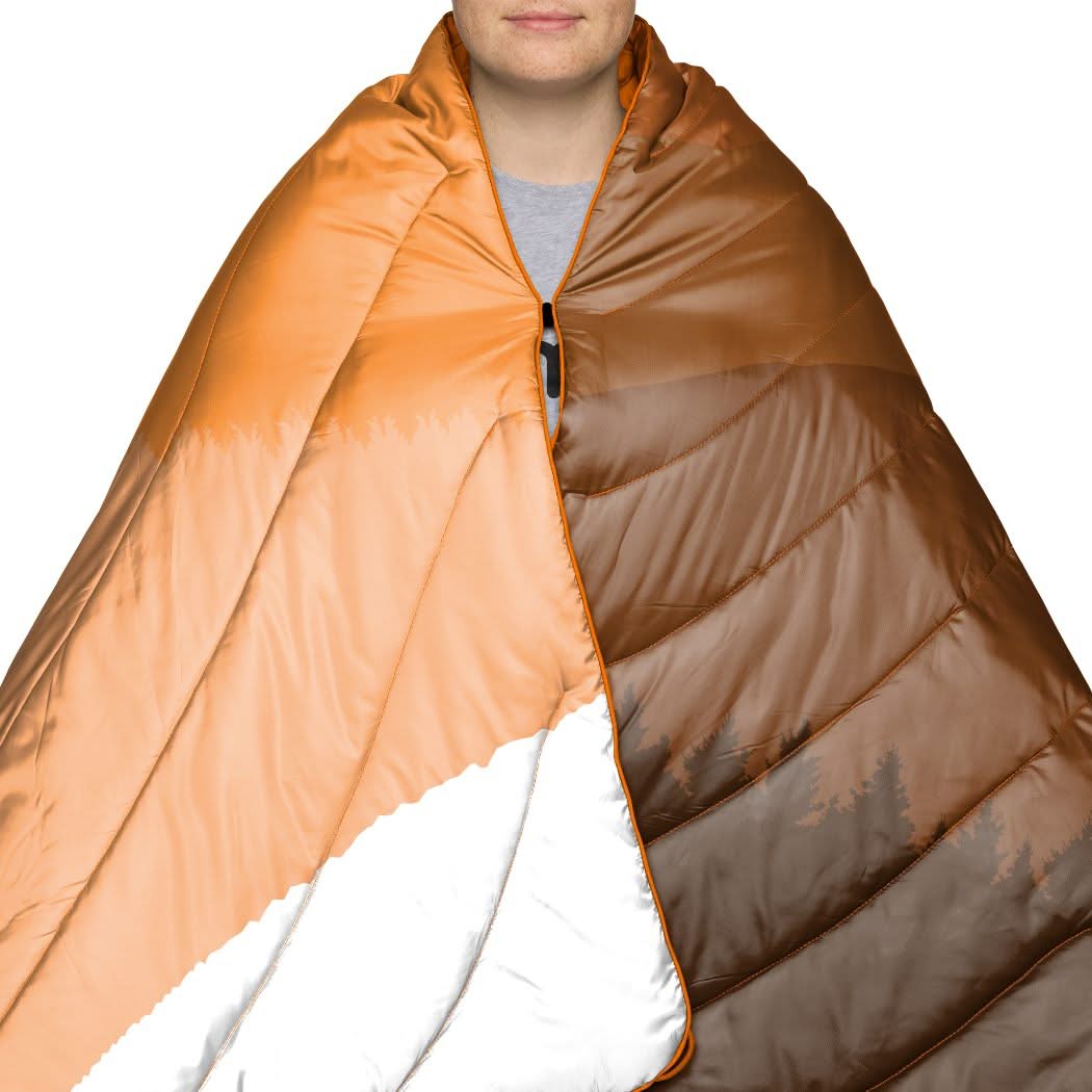 Original Puffy Blanket - Rocky Top Mountain Fade