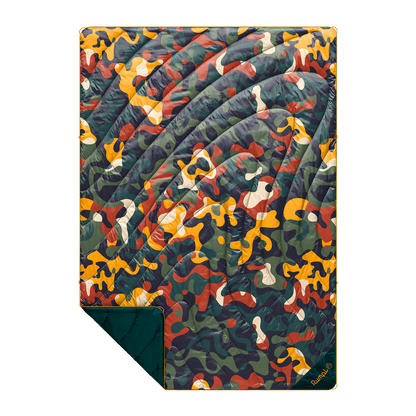 Original Puffy Blanket - Rustic Abstraction