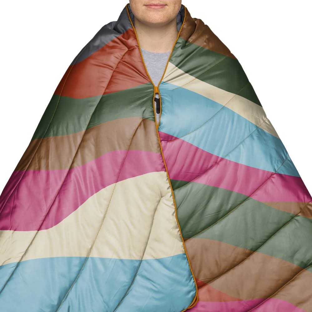 Original Puffy Blanket - Terra Firma Amaranth