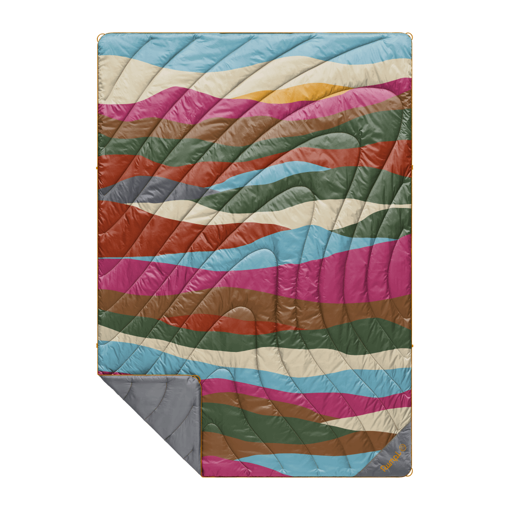 Original Puffy Blanket - Terra Firma Amaranth