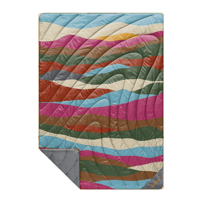 Original Puffy Blanket - Terra Firma Amaranth