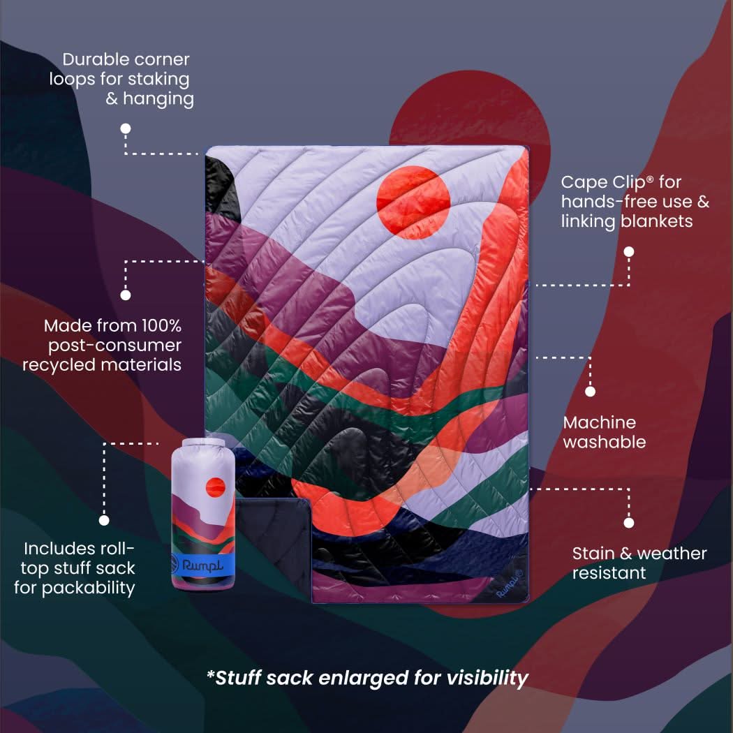 Original Puffy Blanket - Valley Dusk