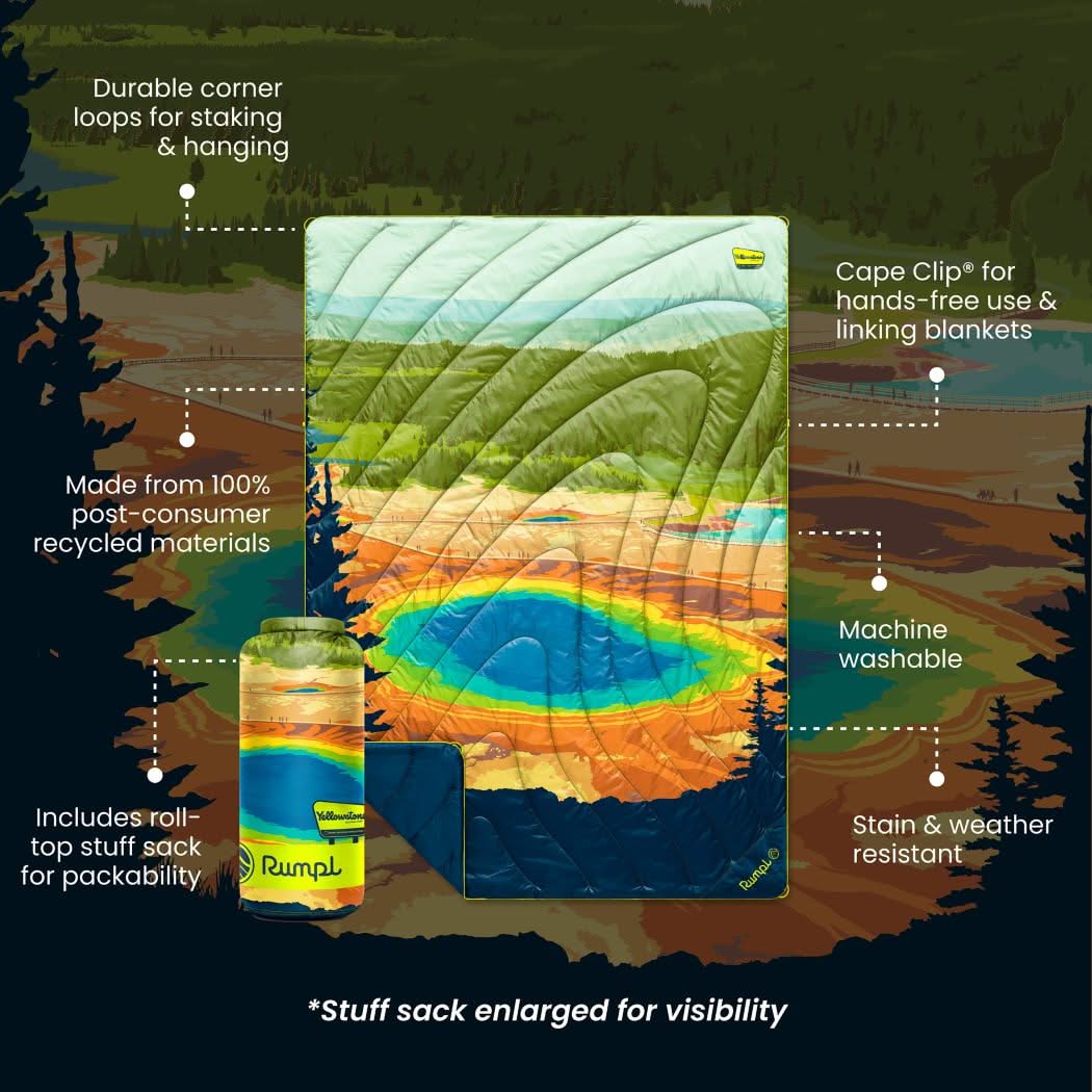 Original Puffy Blanket - Yellowstone National Park