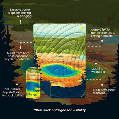 Original Puffy Blanket - Yellowstone National Park