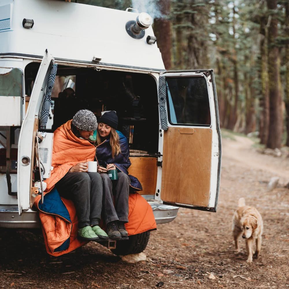 Original Puffy 2 Person Blanket - Baja Fade