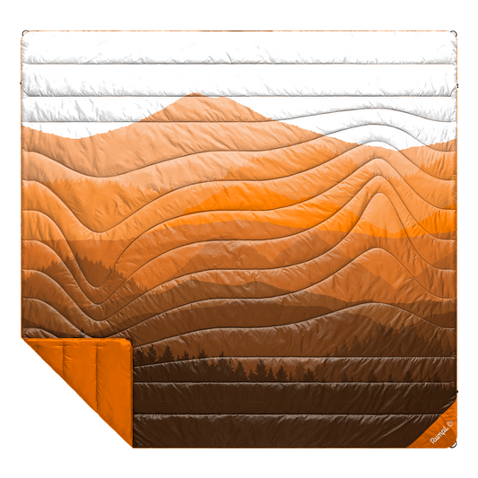 Original Puffy 2 Person Blanket - Rocky Top Mountain Fade