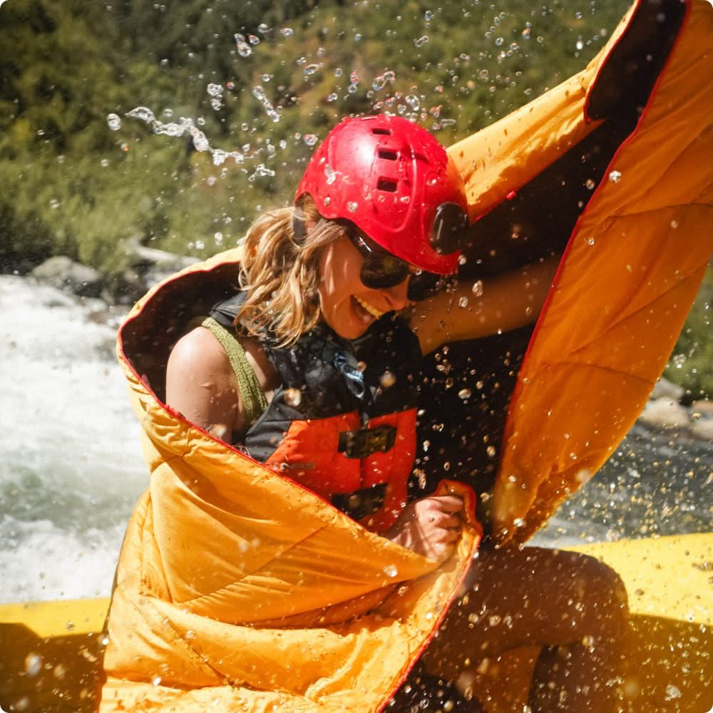 Backcountry Puffy Blanket - Redwood