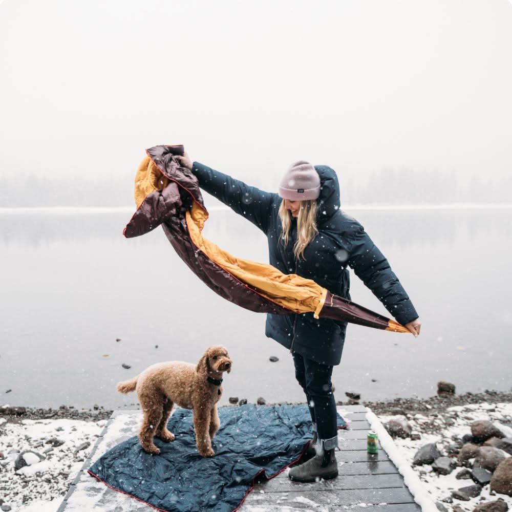 Backcountry Puffy Blanket - Redwood