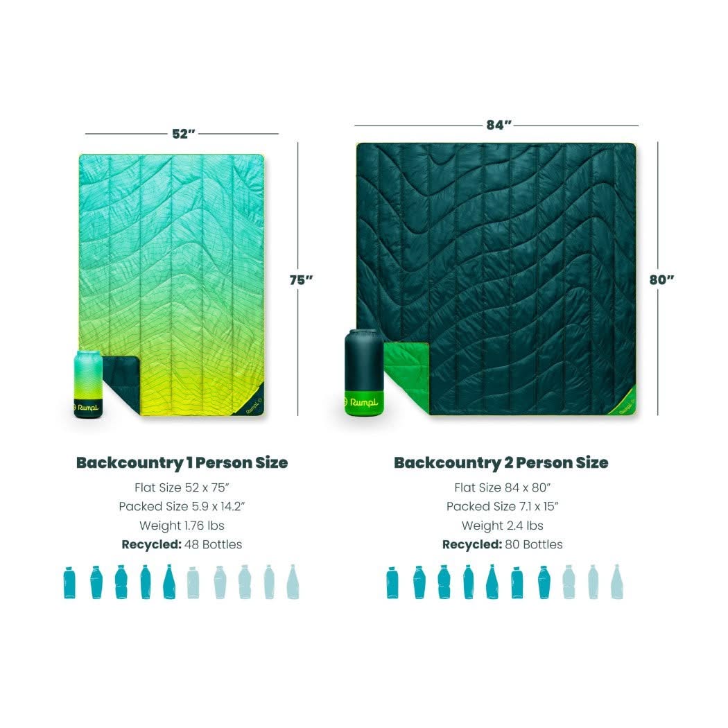 Backcountry Puffy 2 Person Blanket - Sea Moss