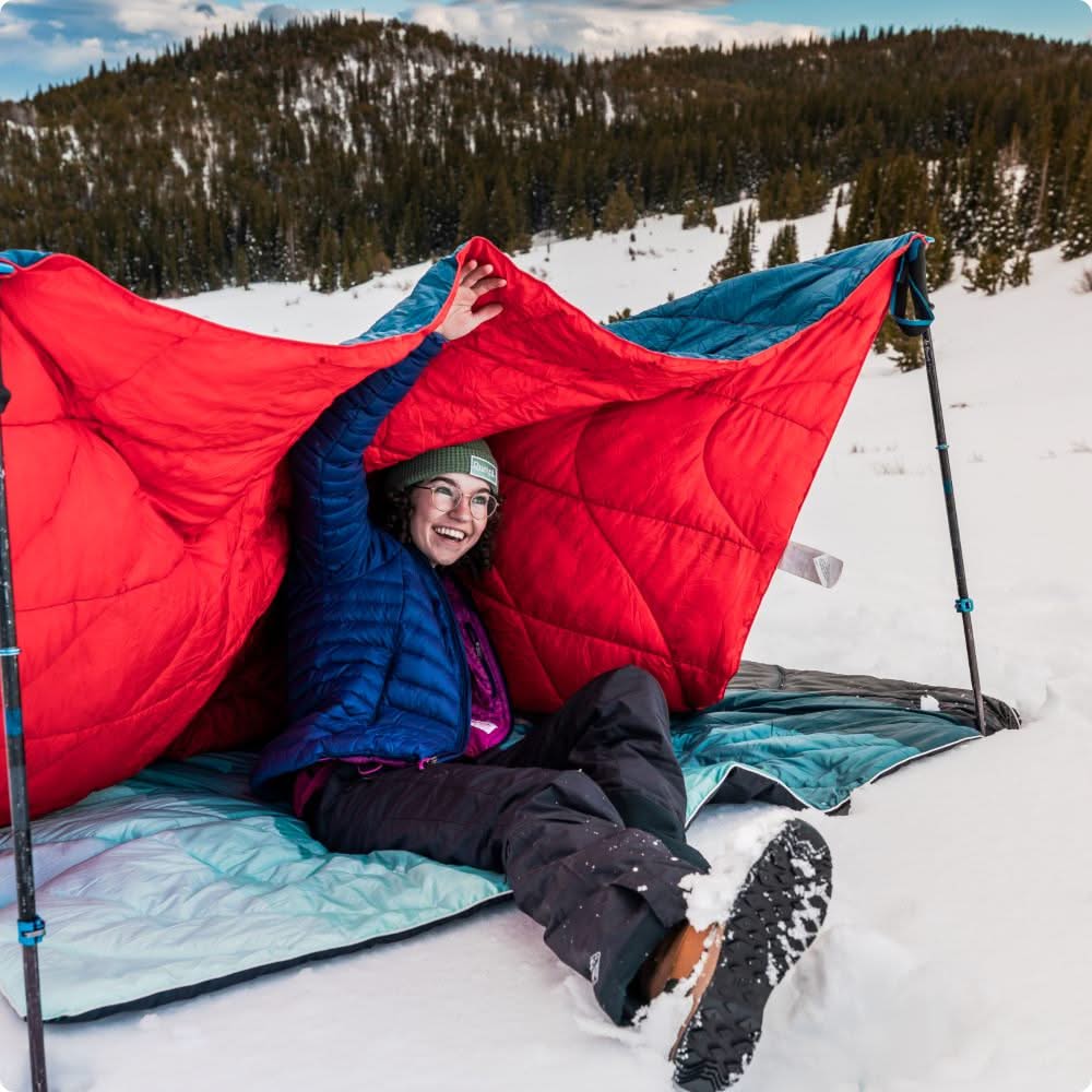 Backcountry Puffy Blanket - Deepwater