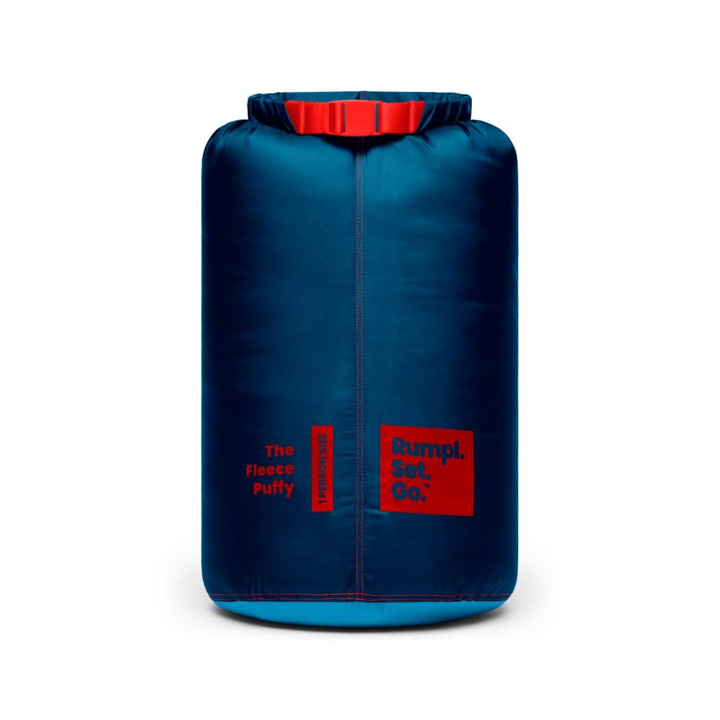 Fleece Puffy Blanket - Deepwater