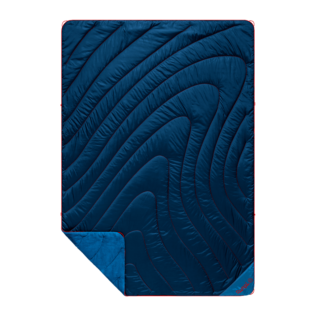Fleece Puffy Blanket - Deepwater