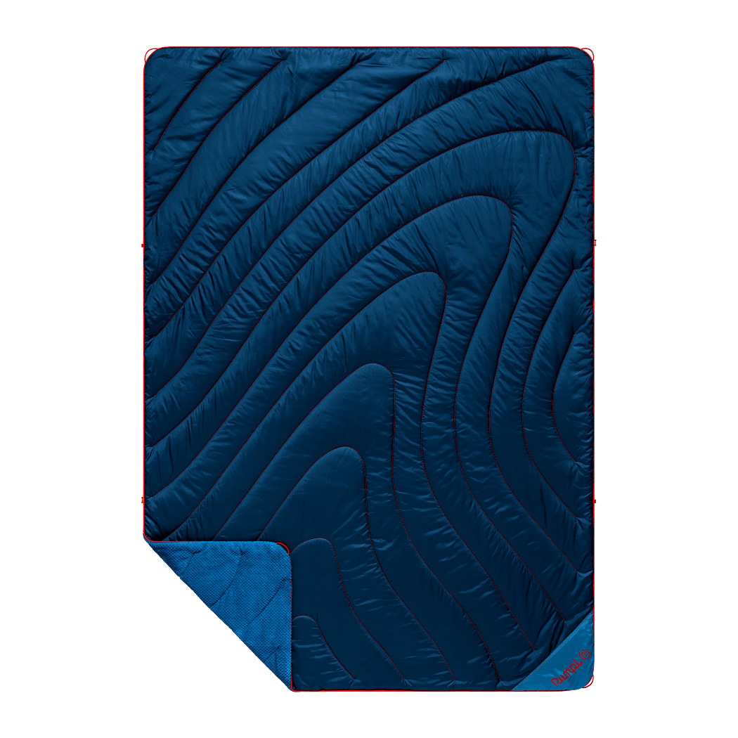 Fleece Puffy Blanket - Deepwater