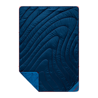 Fleece Puffy Blanket - Deepwater