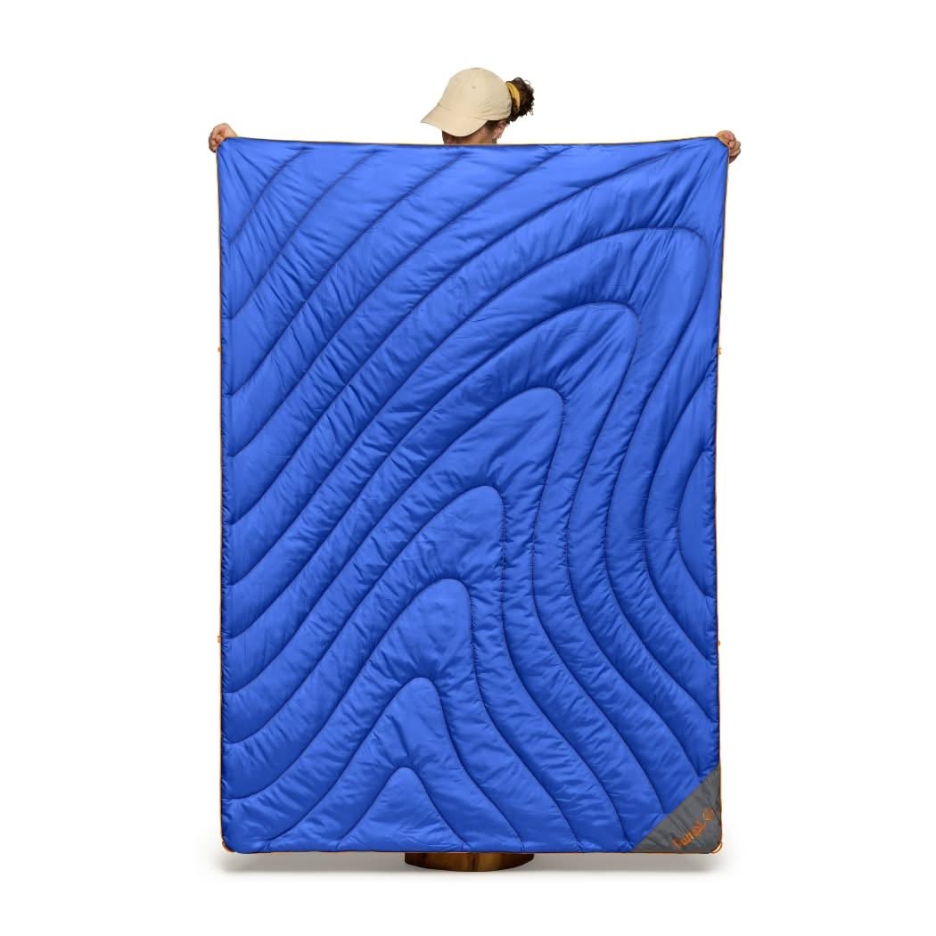 Original Puffy Blanket - Burning Blue