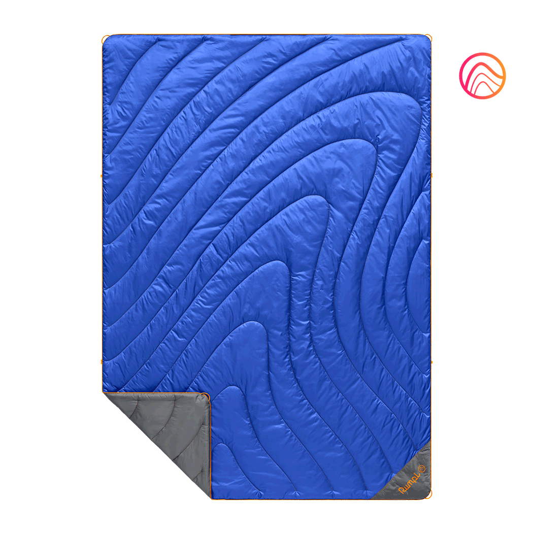 Original Puffy Blanket - Burning Blue