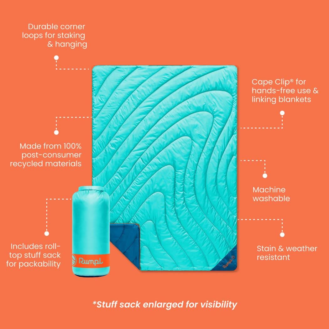 Original Puffy Blanket - Seafoam