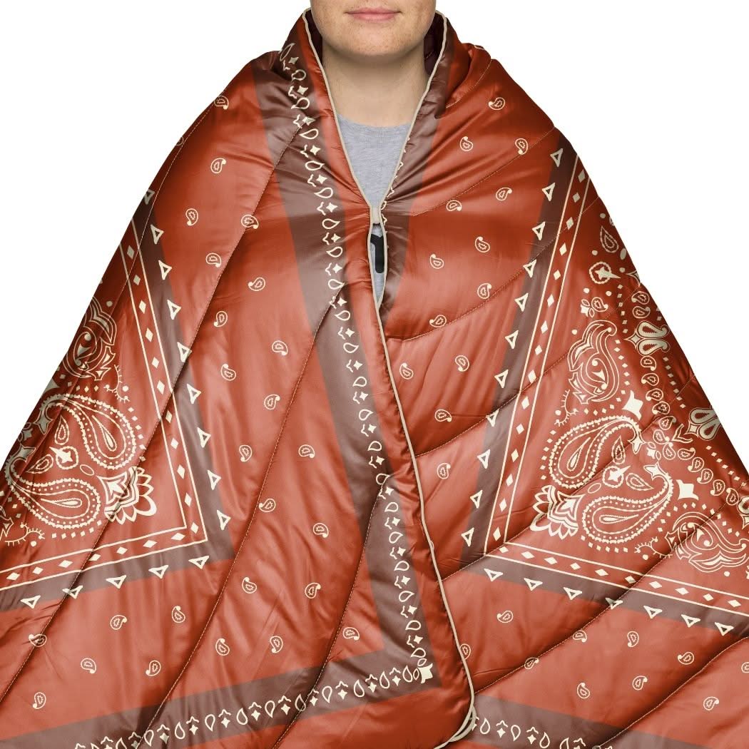Original Puffy Blanket - Sedona Saguaro Bandana