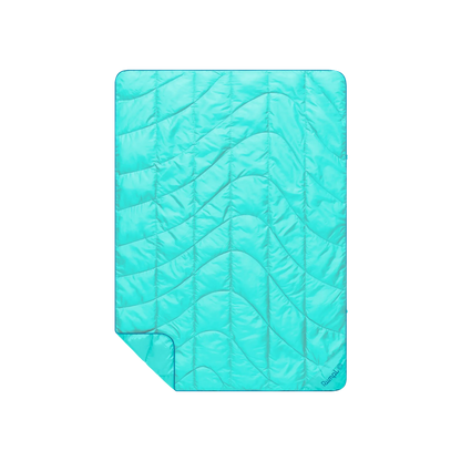 Travel Puffy Blanket - Seafoam