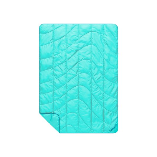 Travel Puffy Blanket - Seafoam