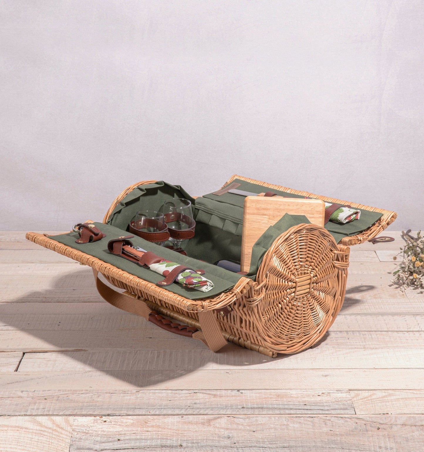 Verona Wine & Cheese Picnic Basket by Picnic Time Family of Brands