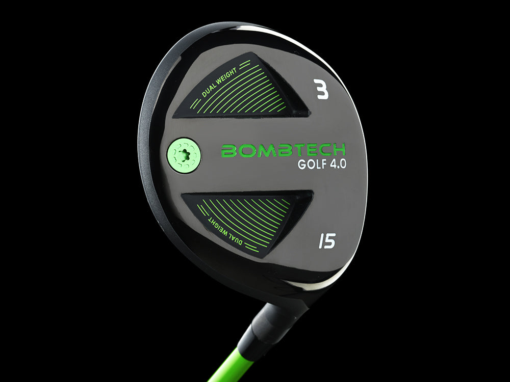 BombTech Golf 4.0 Driver and 3 Wood Bundle