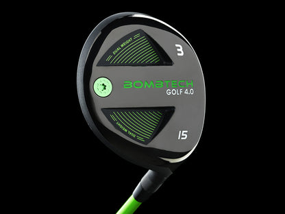BombTech Golf 4.0 Driver and 3 Wood Bundle