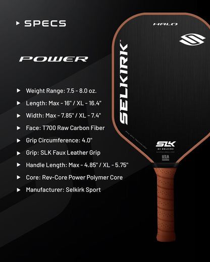 SELKIRK - Halo Parris Todd Signature Control XL