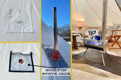 Life inTents 13' (4M) Stella Stargazing Canvas Tent
