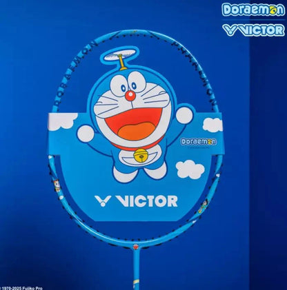 Victor X DORAEMON (DX-DRM GB) Badminton Racket Set (Unstrung) - Blue