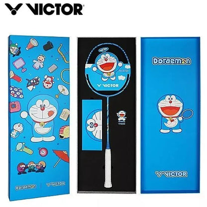 Victor X DORAEMON (DX-DRM GB) Badminton Racket Set (Unstrung) - Blue