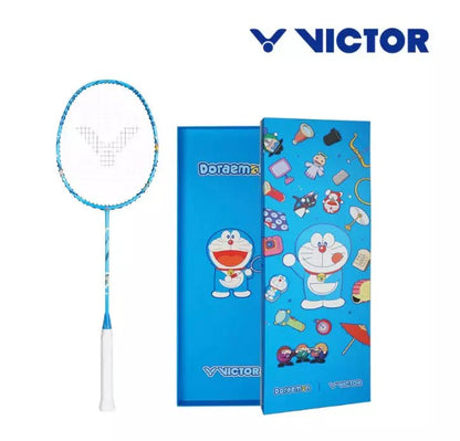 Victor X DORAEMON (DX-DRM GB) Badminton Racket Set (Unstrung) - Blue