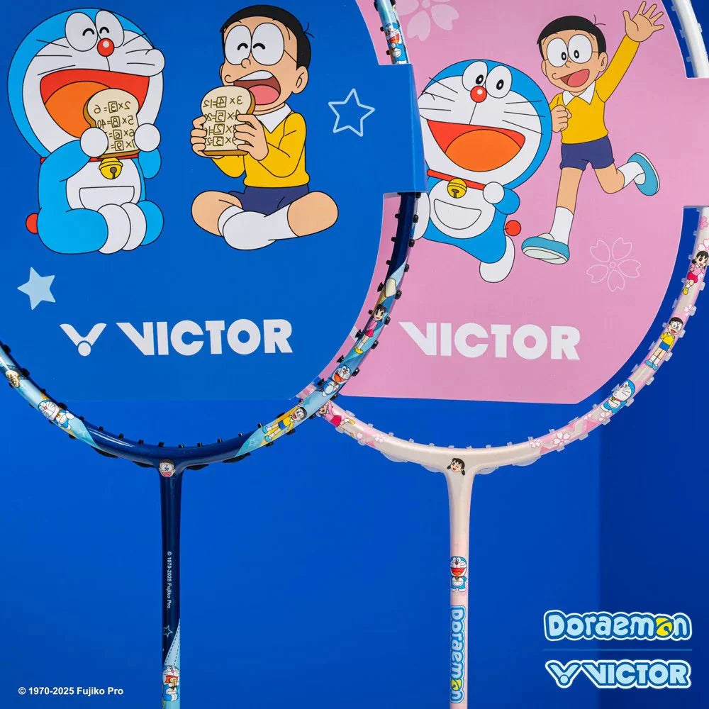 Victor X DORAEMON Racket Gift Box Set