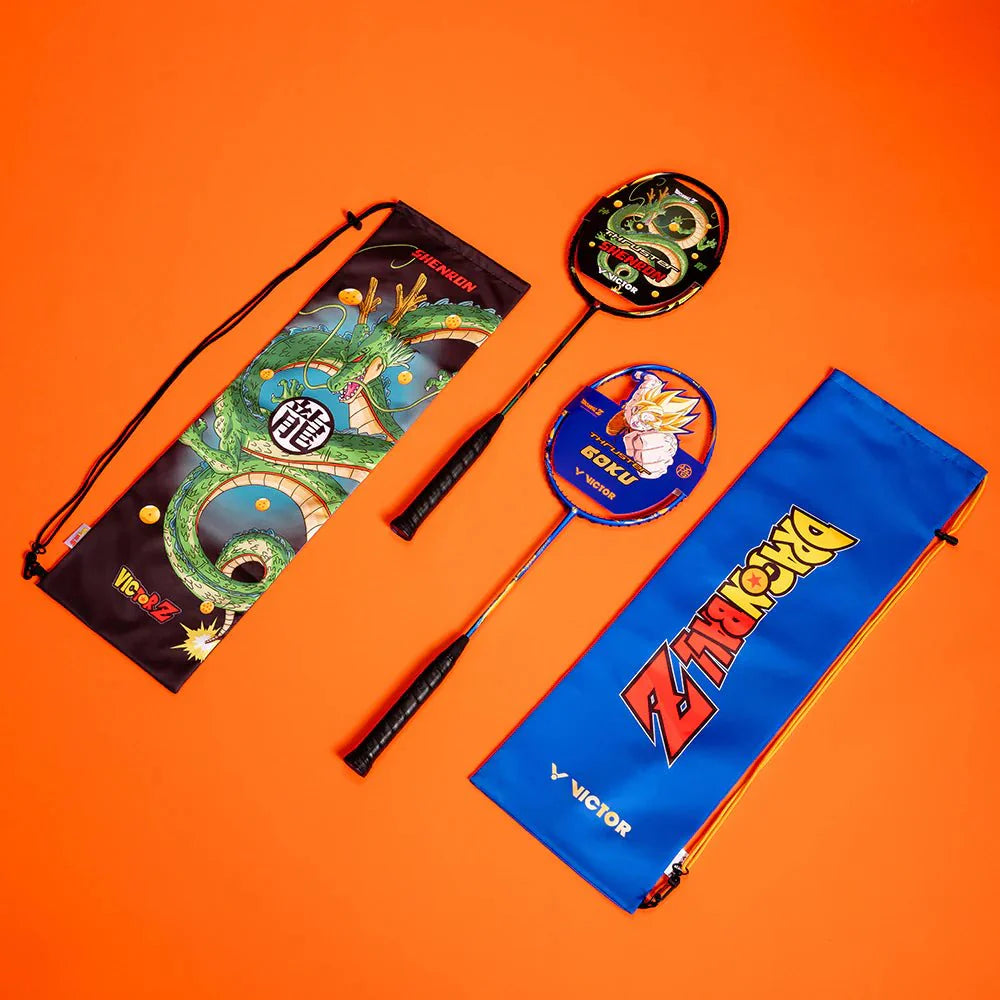 VICTOR x Dragon Ball Z Thruster Goku Racket Gift Box (Nautical Blue)
