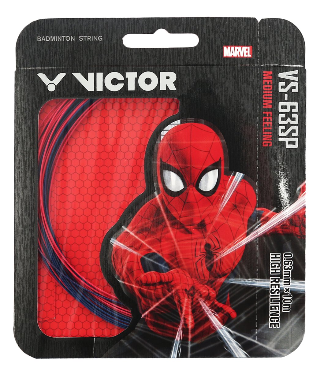 VICTOR X Spider-Man Badminton Racket Set (Limited Edition)