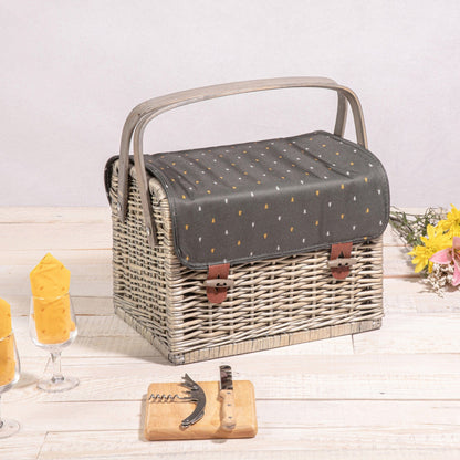 Kabrio Wine & Cheese Picnic Basket by Picnic Time Family of Brands