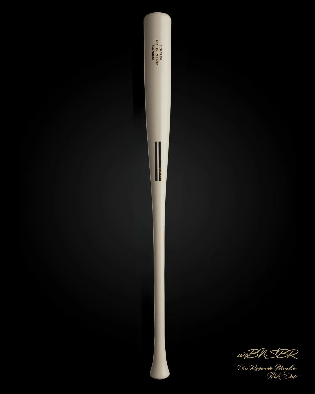 Warstic WSBonesaber Pro Reserve Navajo Bone Maple Wood Baseball Bat