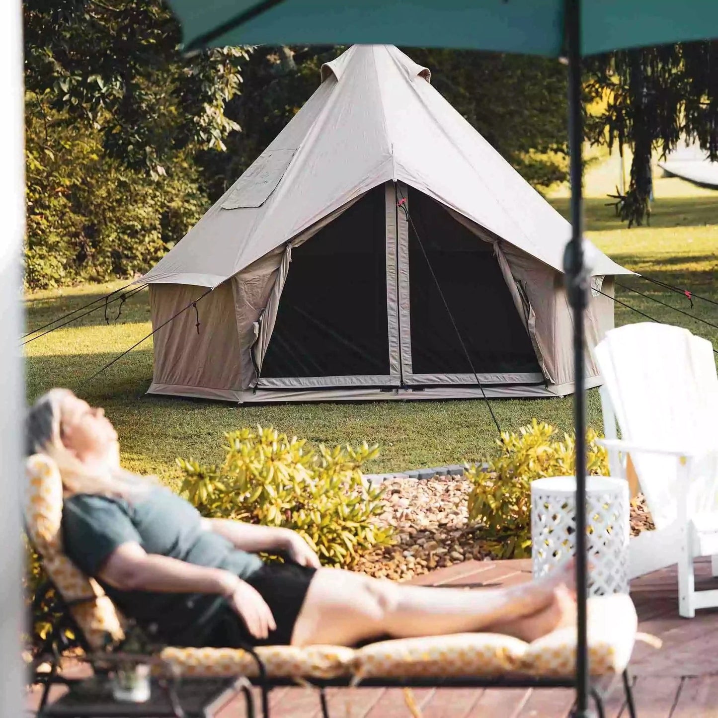 White Duck 10' Regatta Bell Tent
