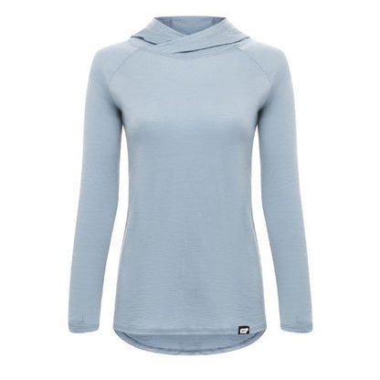 Women's 100% Merino Lightweight Hoodie by Wūru Wool