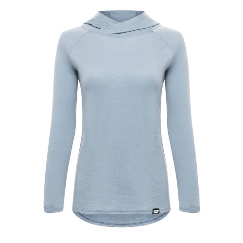Women's 100% Merino Lightweight Hoodie by Wūru Wool
